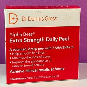 Dr Dennis Gross - Alpha Beta - Extra Strength Daily Peel - 3 treatments $13